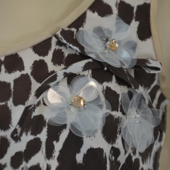 J. Crew Chic Animal Print Silk Blouse, 0, NEW - Picture 6 of 11